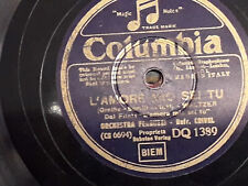 78 giri-10"CRIVEL E ORCH. FERRUZZI"GRAU IN GRAU - L'AMORE MIO SEI TU"COLUMBIA