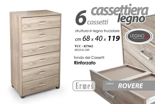 Cassettiera moderna cassetti - cassettiera,