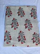 Trapunta Kantha floreale