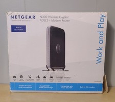 Netgear dgn3500 n300 porte - n300, 4