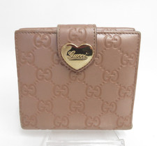 Autentico portafoglio compatto Gucci Guccissima Bifold I#48088