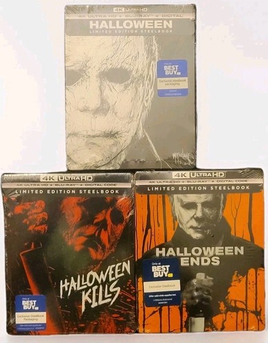 Halloween trilogy blu - trilogy, 4k-blu-ray