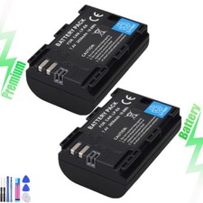 2X Batteria per Canon LP-E6