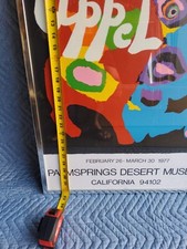 Apple Palm Springs Desert Museum, poster mostra d'arte originale, 1977