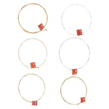 6pcs Convenient Guitar Strings Pratico cambio stringa per chitarra folk