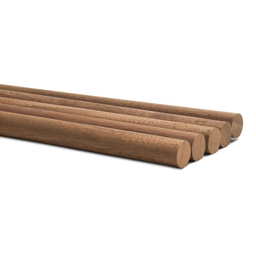 Aste tasselli legno noce - aste,