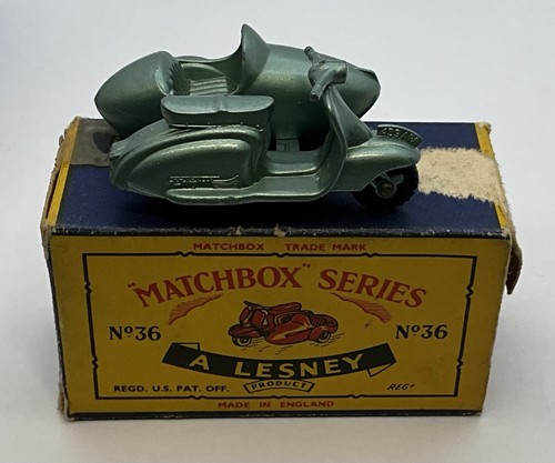 1961 matchbox lesney lambretta - 1961,