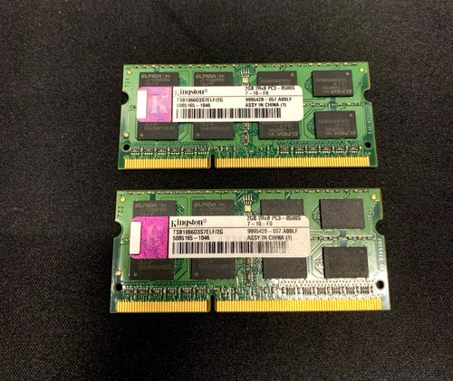 Ram 4gb ddr3 8500 2x2gb - ddr3,