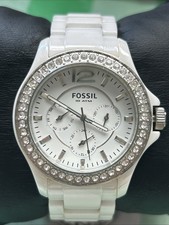 Orologio al quarzo donna Fossil CE1010 tono bianco