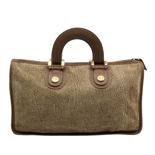Borbonese brown suede redwall - brown,