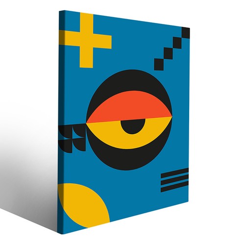 Quadro bauhaus contemporaneo - quadro,