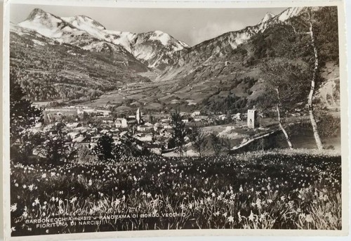 Cartolina bardonecchia borgo - cartolina,