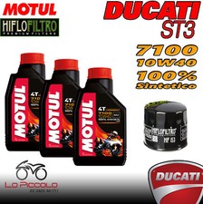 TAGLIANDO 4 L OLIO MOTUL 7100