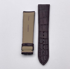 Cartier Ronde 40mm cinturino orologio pelle alligatore marrone KD5MBM52 22/18.5