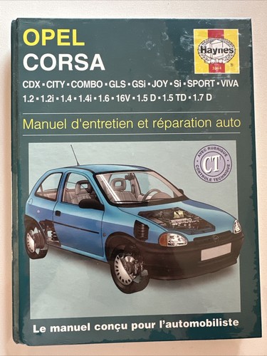 Manuel neuf haynes opel corsa - manuel,
