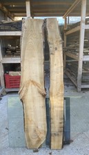 Coppia di tavole di legno di