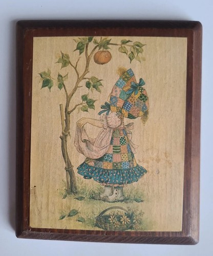 Holly hobbie legno - in, targa