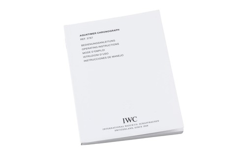 Iwc aquatimer cronografo - iwc,
