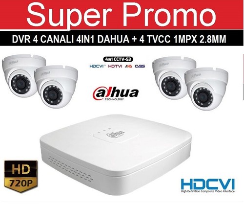 Kit videosorveglianza dvr - kit,