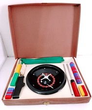 ROULETTE CASINO'  60s italy gioco da tavola società in valigetta plastica buono