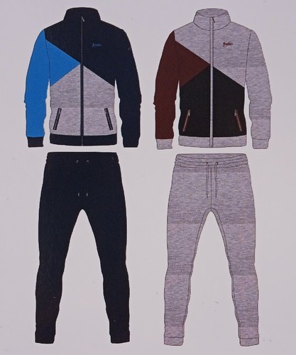 Tuta uomo felpa zip wear - zip,