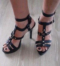 Geox Respira  Sandali Donna  Tacco  Alto N 39  Come Nuove