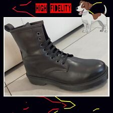 STIVALI UOMO ANFIBI PELLE  militari 39 a 45 no cina