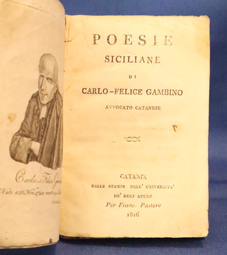 Carlo felice gambino - gambino,, poesie