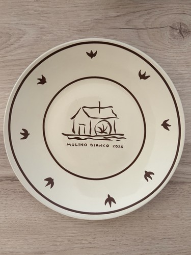 Mulino bianco piatto decorato - mulino,