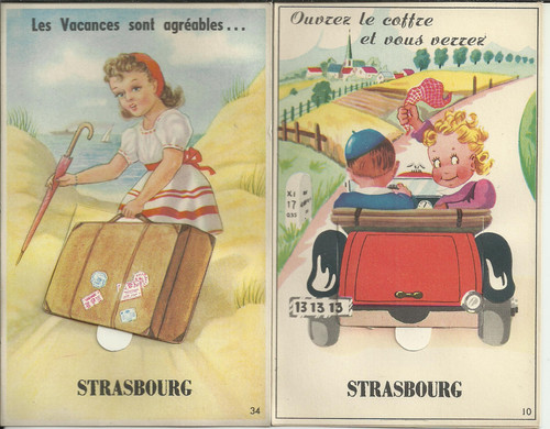 Cartoline valigetta lotto - cartoline-a, valigetta-lotto