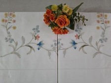 Set Lenzuola ricamate in puro