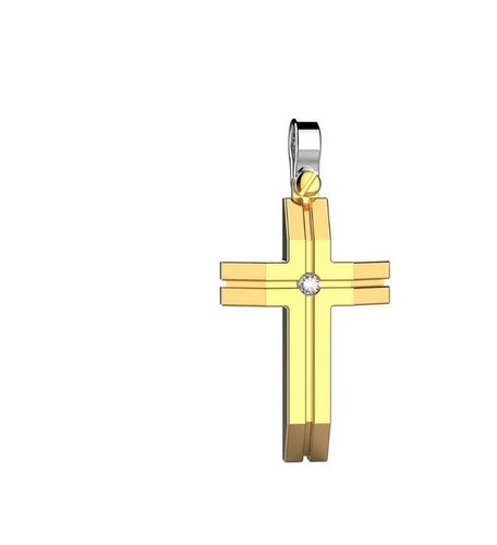 Zancan croce oro giallo - in,