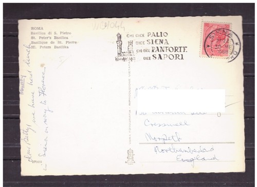 Cartolina timbro targhetta - cartolina,