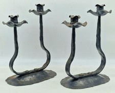 Coppia di Antichi Candelabri a