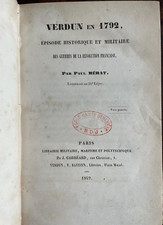 RARO E.O. - VERDUN EN 1792 -