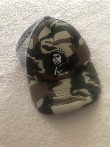 Cappello mimetico bob marley - mimetico,
