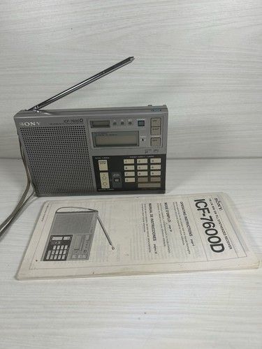 Sony icf 7600d pll radio - sony, icf-7600d