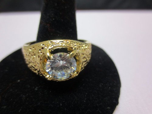 Anello uomo placcato oro - 14, kt