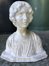 mezzo busto fanciulla giuseppe bessi mignon statua