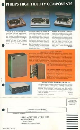 C1975 philips audio - philips,