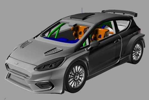 Ford fiesta rally 2 - ford, r5