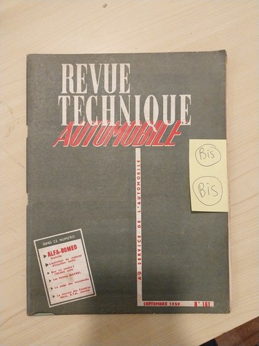 Revue technique alfa romeo - revue,