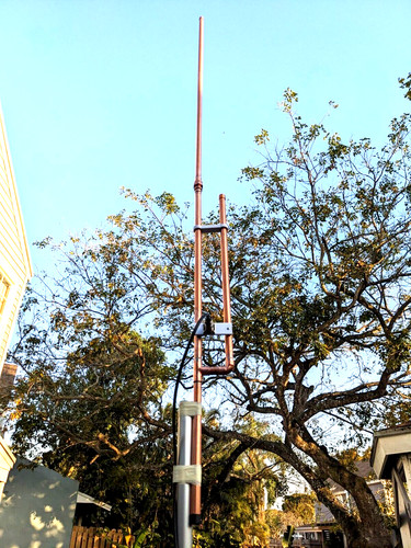 Antenna polo per banda vhf - banda,