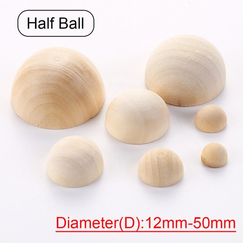 Palline spaccate legno mezze - spaccate,