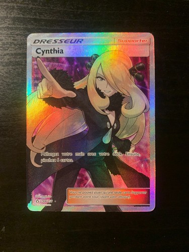 Carte pokémon cynthia - carte, :