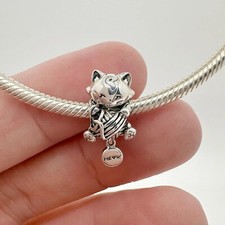 Charm Gattino e Gomitolo donna