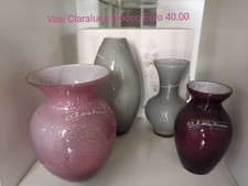 CLARALUNA BOMBONIERE VASO IN VETRO VASI CLARALUNA
