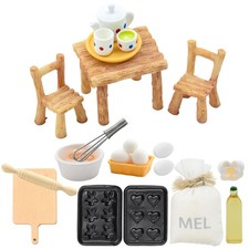 Mini set di mobili per casa