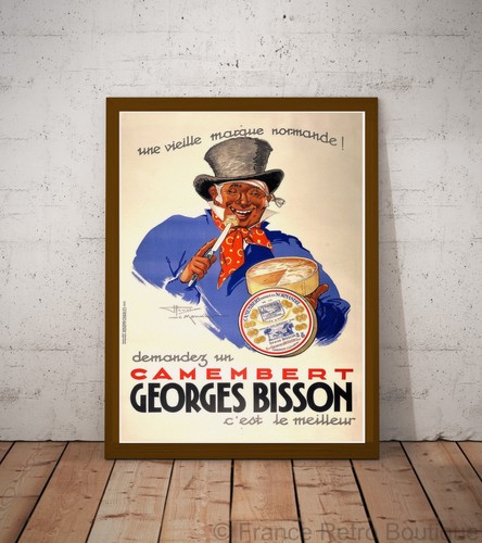 Poster affiche camembert - poster-affiche,