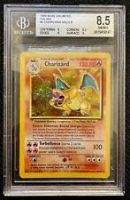 1999 Charizard 4/102, Base Unlimited IT, BGS 8.5